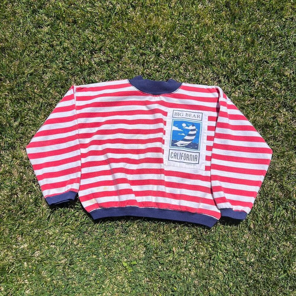80s Big Bear promo destination sweater womens size M